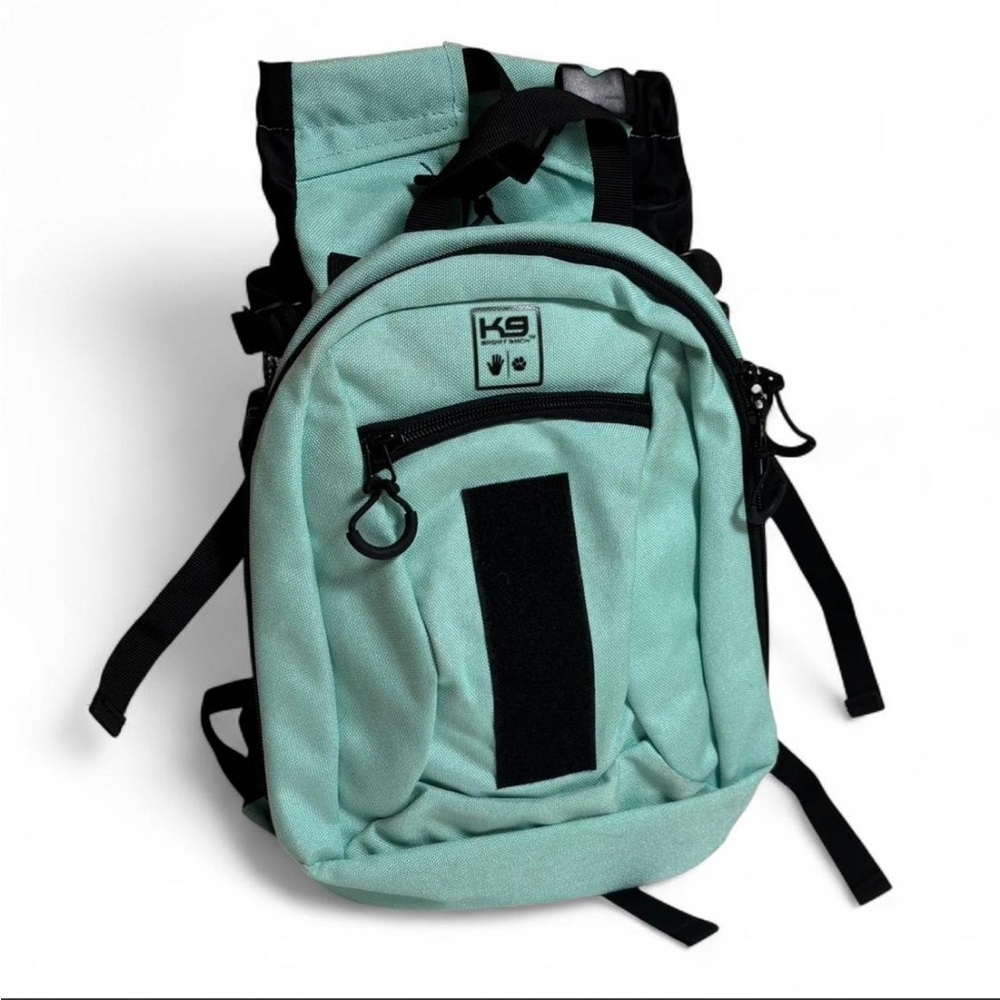 K9 Sport Sack Plus 2 Small Mint Dog Carrier Backpack 10"L X 9"W X 17"H - Picture 8 of 15